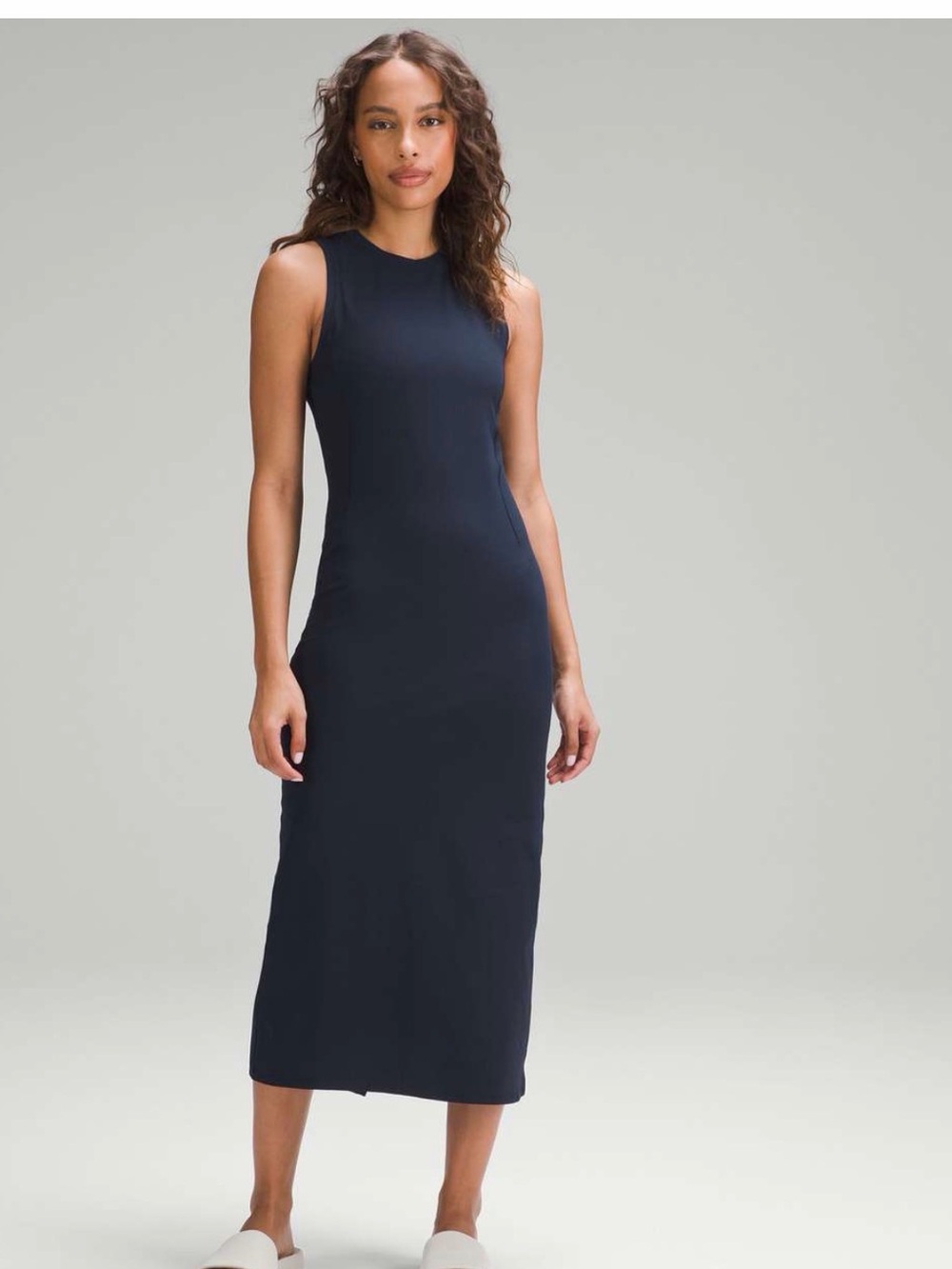 Lululemon All Aligned Ribbed Midi Dress